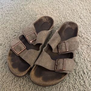 Birkenstock Arizona Taupe Sandals